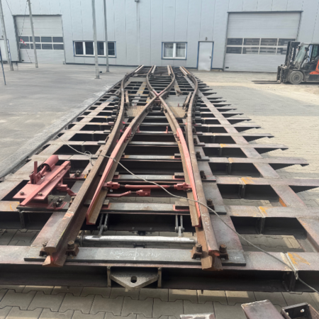 Entry side of a California switch